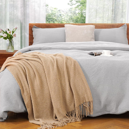 Light Gray Duvet Cover Set